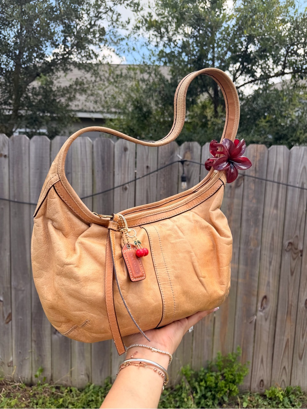 Sold COACH Ergo Brown Hobo Shoulder Bag Authentic Vintage Y2K - Picture 6 of 13